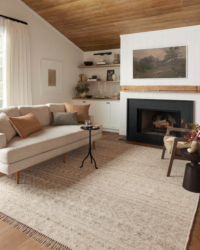 The Rug Corner Angela Rose x Loloi Angela Rose - Rivers Sand / Ivory Area Rug