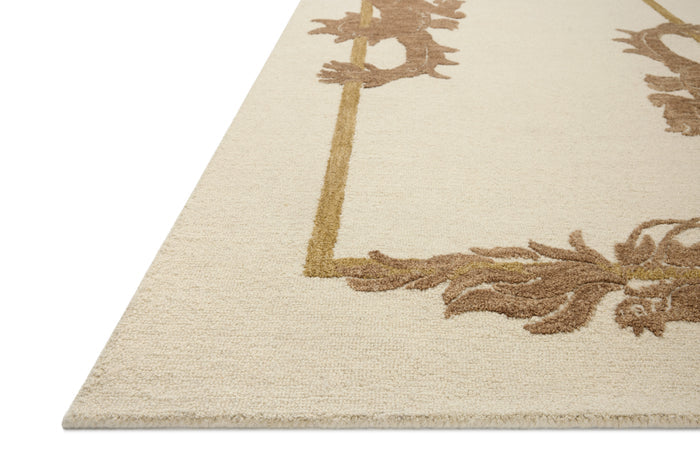 The Rug Corner Brigette Romanek x Loloi Romi Ivory / Spice