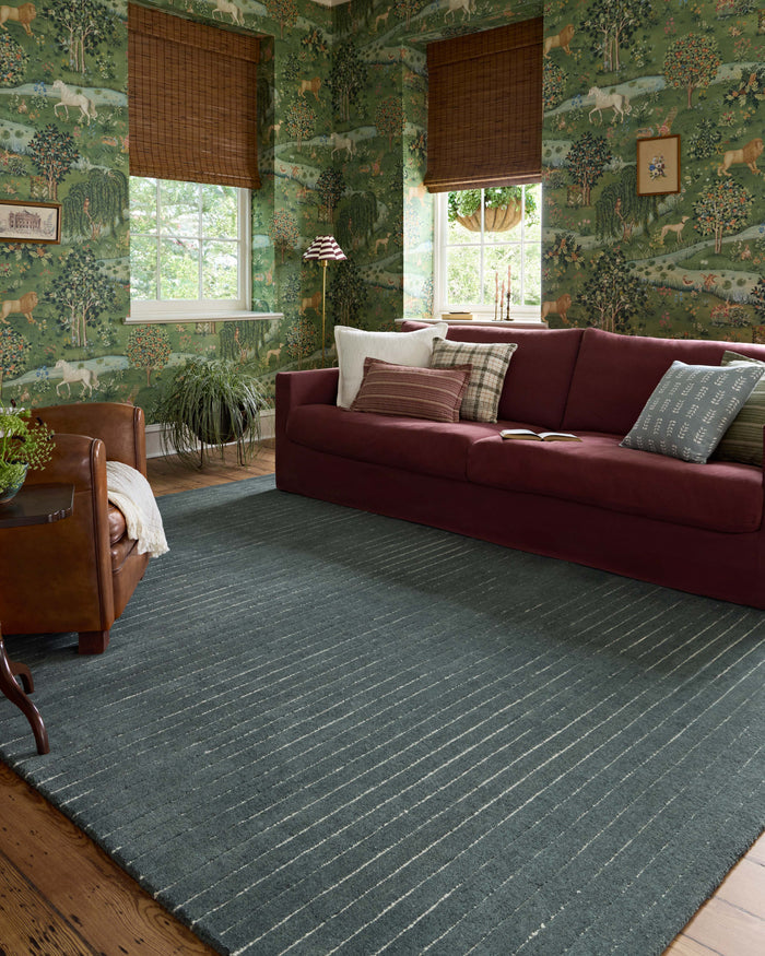 Chris Loves Julia - Henry Denim / Ivory Area Rug