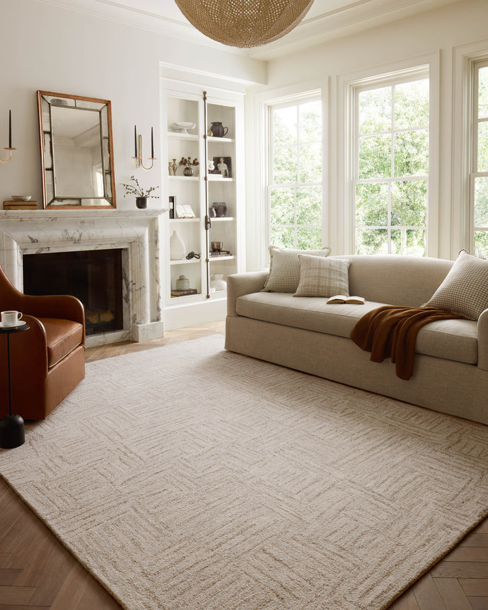The Rug Corner Chris Loves Julia x Loloi Chris Loves Julia - Polly Smoke / Sand Area Rug
