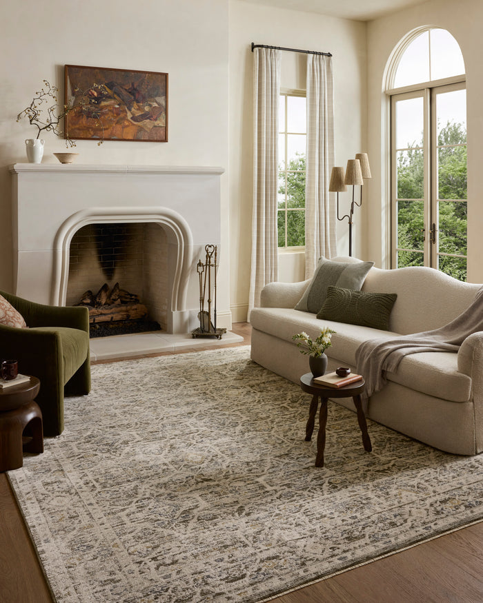 The Rug Corner Loloi II Clarisse Olive / Ivory