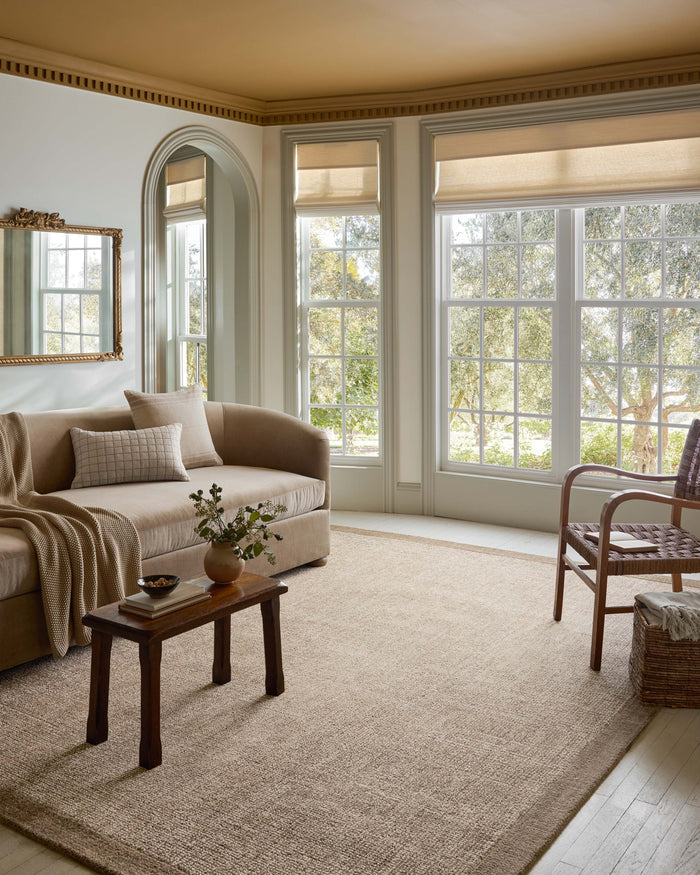 The Rug Corner Magnolia Home by Joanna Gaines x Loloi Henley Ivory / Brown