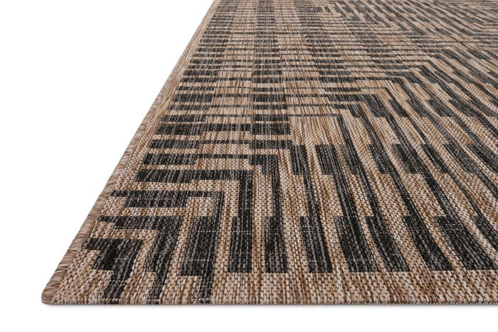 The Rug Corner Loloi Isle Brown / Black