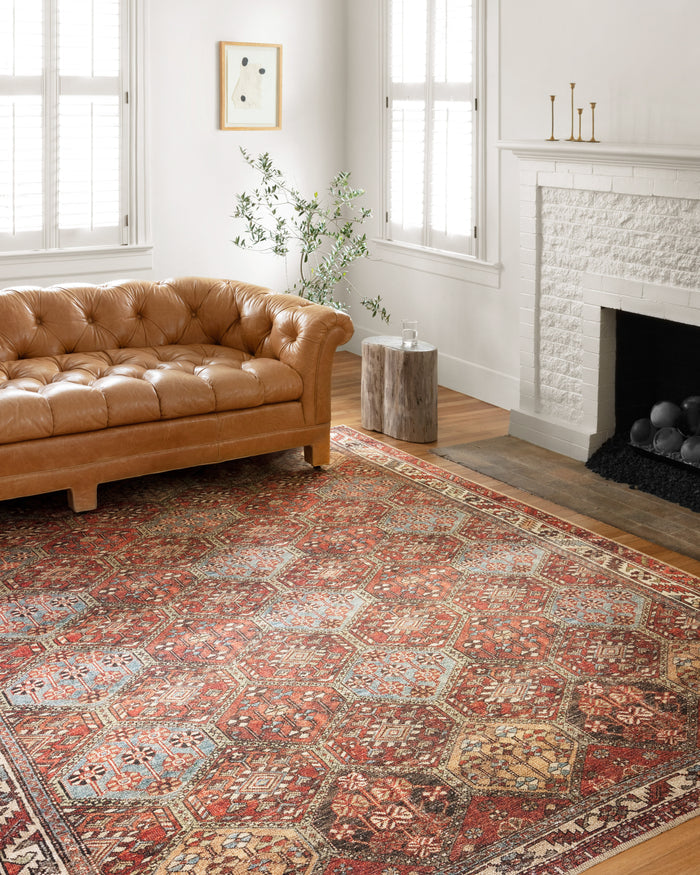 The Rug Corner Loloi II Loren Spice / Multi