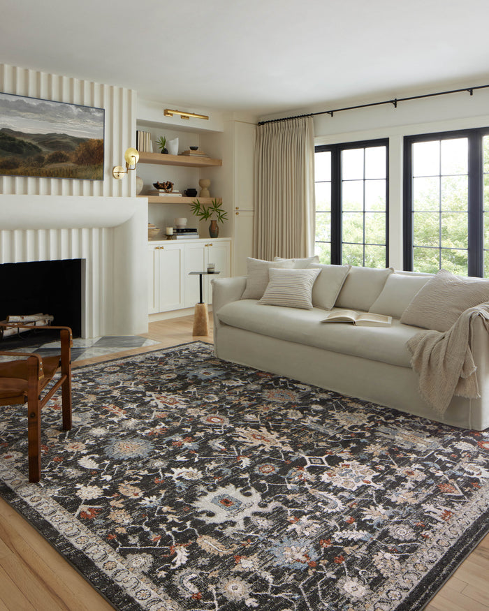 The Rug Corner Loloi II Odette Charcoal / Multi