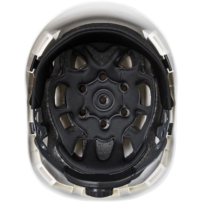 Portwest PS73 Working At Height Endurance Mountaineer Safety Helmet - Vented Wheel Ratchet Short Peak