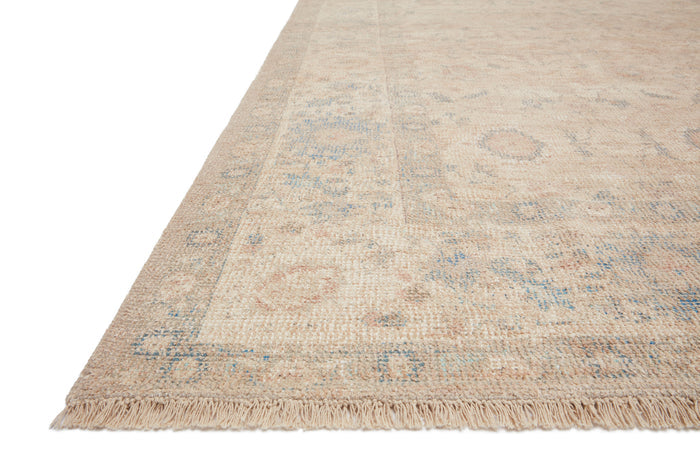 The Rug Corner Loloi Priya Natural / Blue