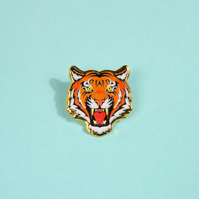 Tiger Enamel Pin