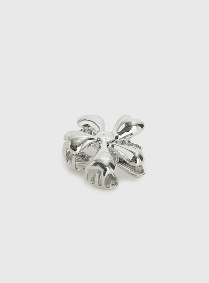 All She Wrote Hair Clip Silver