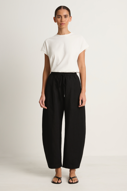 Apiece Apart Everyday Pull On Pant - Black
