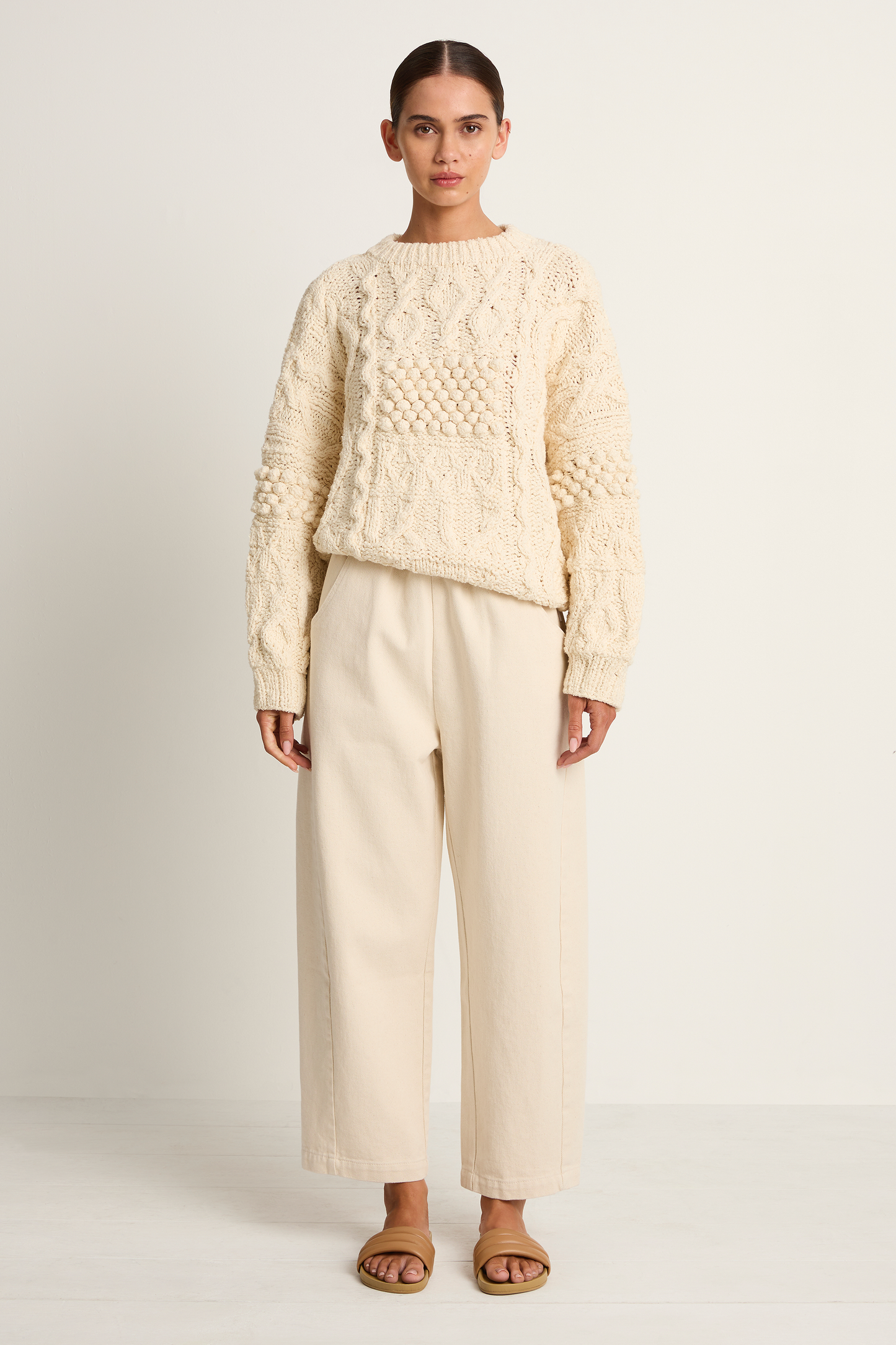 Le Bon Shoppe Arc Pants - Naturel
