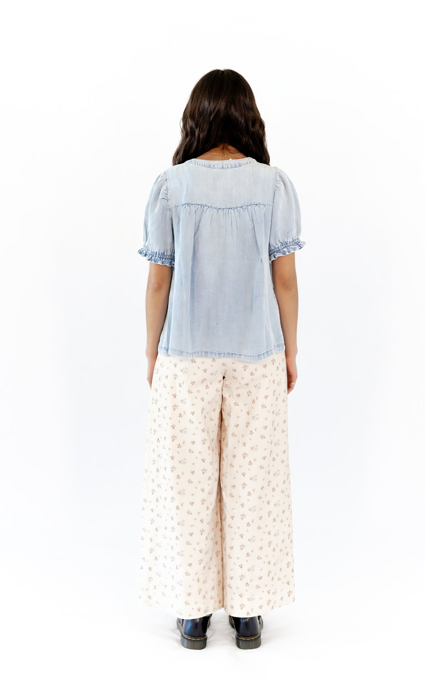 Calia Denim Blouse  ⤫ Restocked
