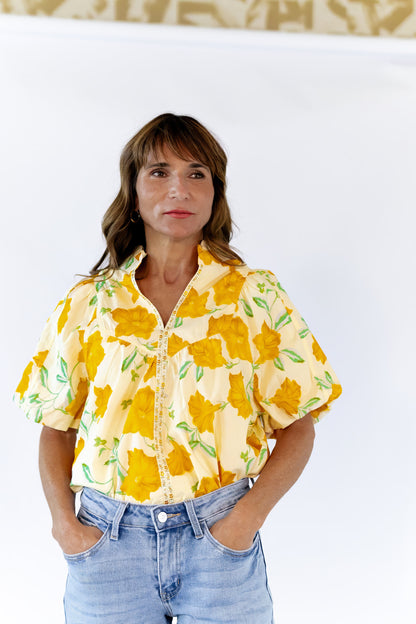 Ainsley Floral Blouse