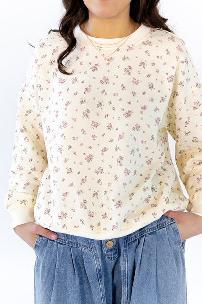 Lidia Ditsy Floral Crewneck