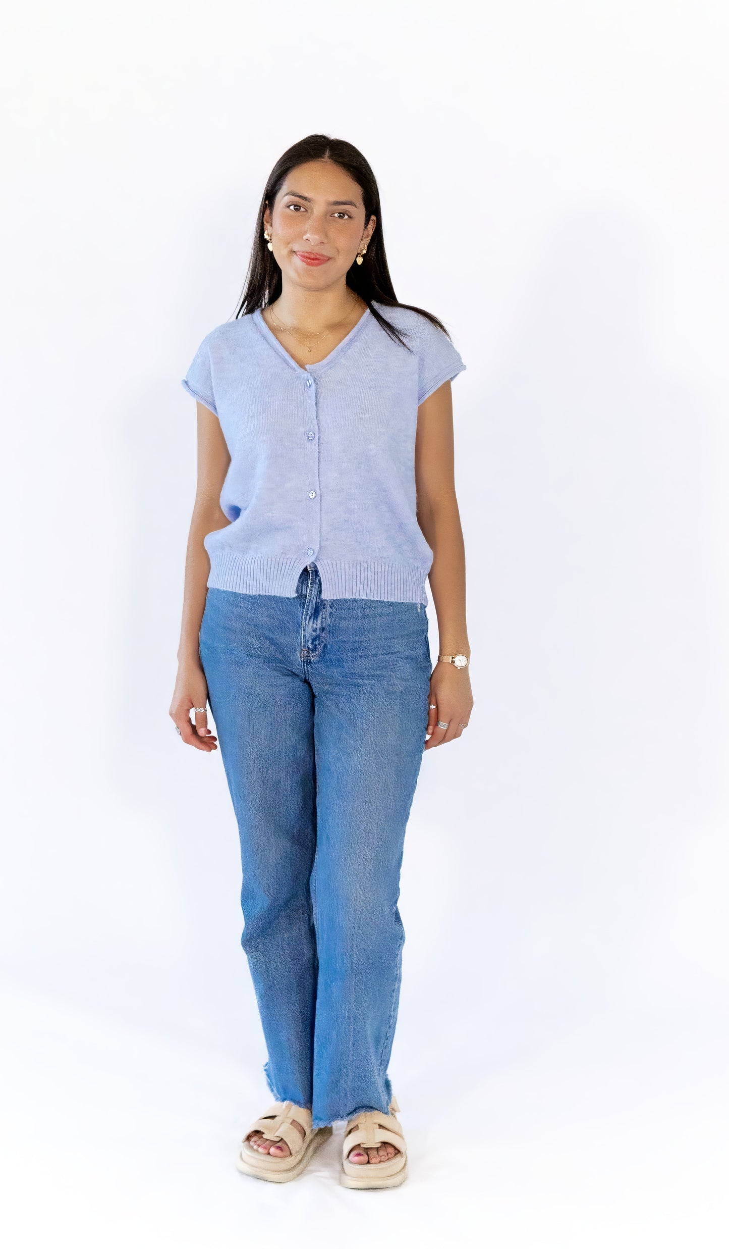 Joelle Sleeveless Cardigan