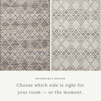 Angela Rose - Rivers Denim / Ivory Area Rug