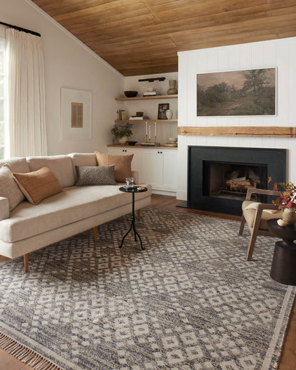 Angela Rose - Rivers Denim / Ivory Area Rug