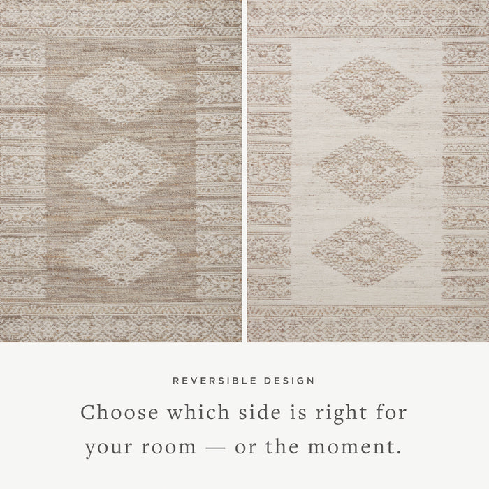 Angela Rose - Rivers Lilac / Ivory Area Rug