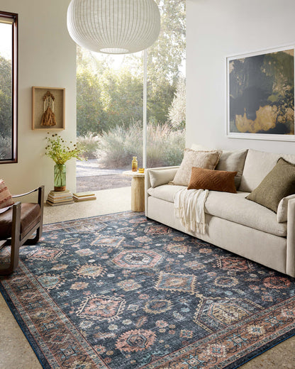 The Rug Corner Loloi II Anniston Denim / Sunset
