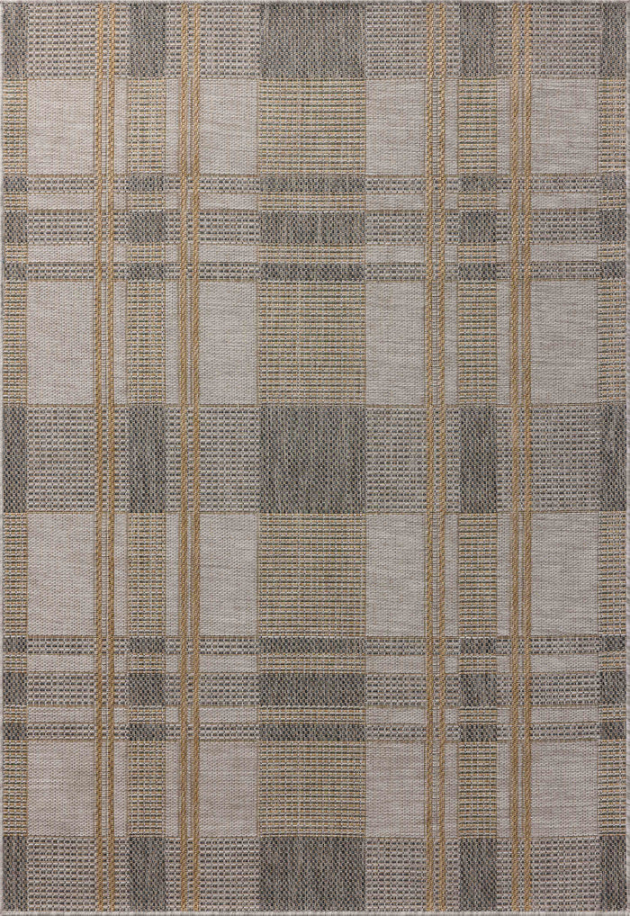 The Rug Corner Loloi II Birch Bone / Gold