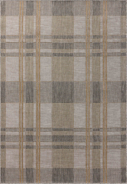 The Rug Corner Loloi II Birch Bone / Gold