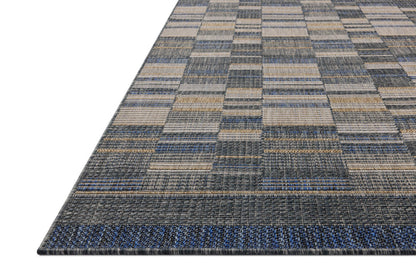 The Rug Corner Loloi II Birch Denim / Gold