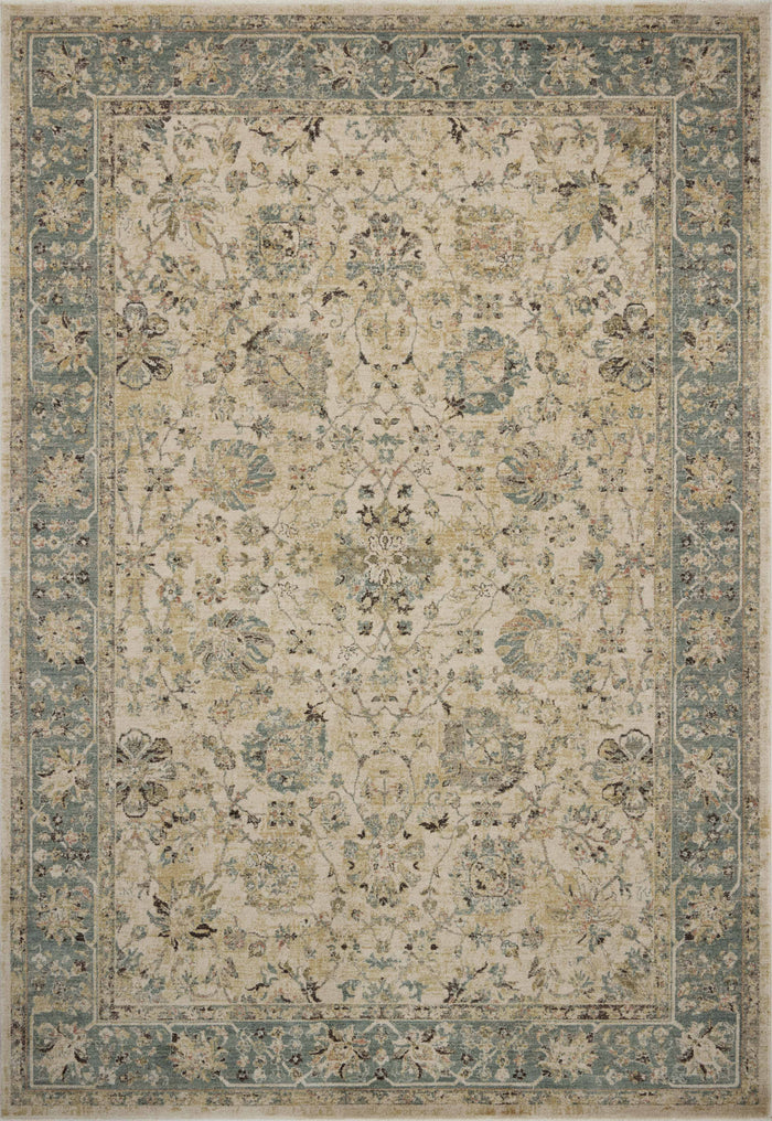 Briar Ant. Ivory / Blue
