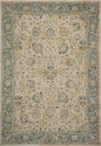 Briar Ant. Ivory / Blue