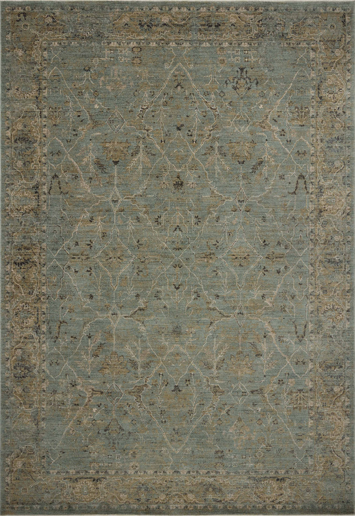 The Rug Corner Loloi Briar Aqua / Olive