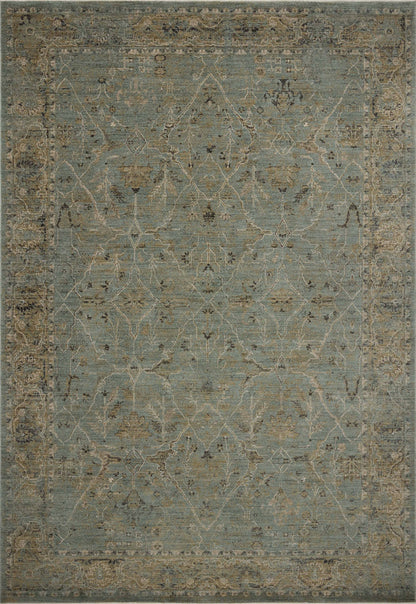 The Rug Corner Loloi Briar Aqua / Olive