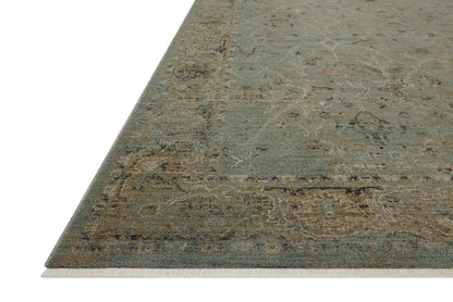 The Rug Corner Loloi Briar Aqua / Olive