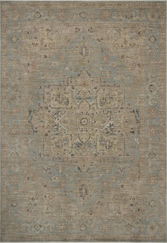 The Rug Corner Loloi Briar Sky / Moss
