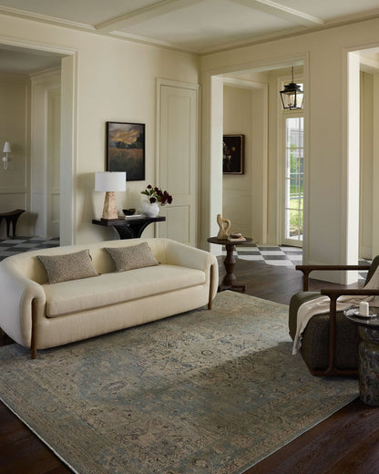 The Rug Corner Loloi Briar Sky / Moss