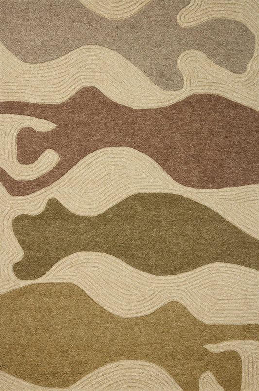 The Rug Corner Brigette Romanek x Loloi Madi Linen / Multi