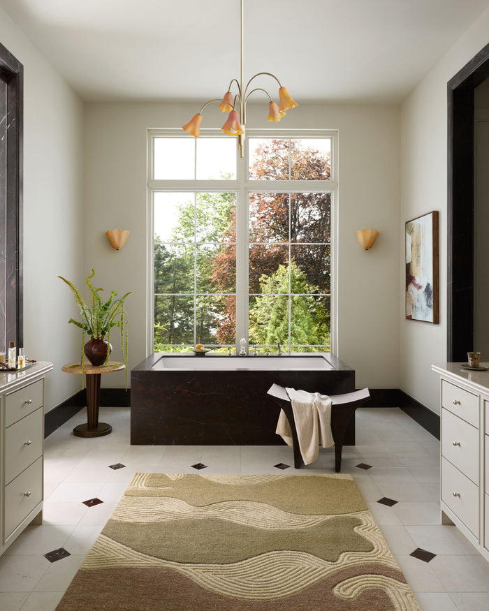 The Rug Corner Brigette Romanek x Loloi Madi Linen / Multi
