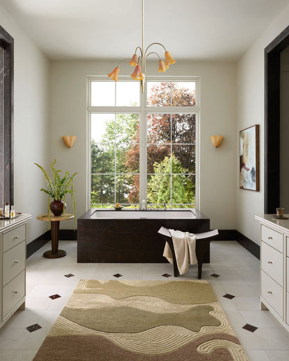 The Rug Corner Brigette Romanek x Loloi Madi Linen / Multi