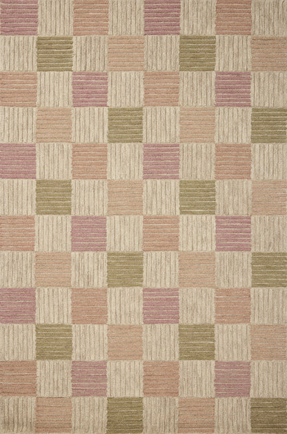 The Rug Corner Brigette Romanek x Loloi Madi Natural / Multi