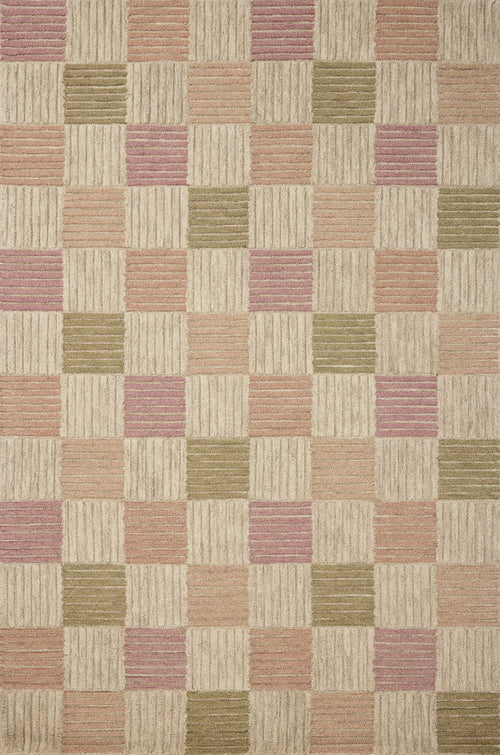 The Rug Corner Brigette Romanek x Loloi Madi Natural / Multi