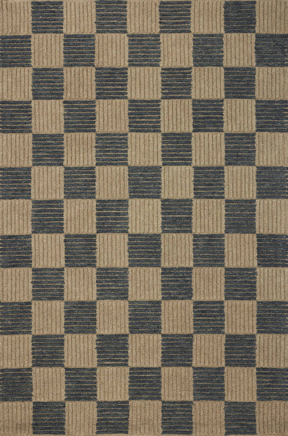 The Rug Corner Brigette Romanek x Loloi Madi Taupe / Navy
