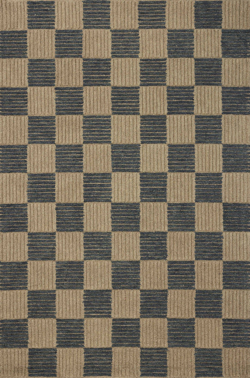 The Rug Corner Brigette Romanek x Loloi Madi Taupe / Navy