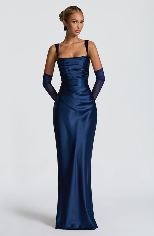 Calanthe Maxi Dress - Navy
