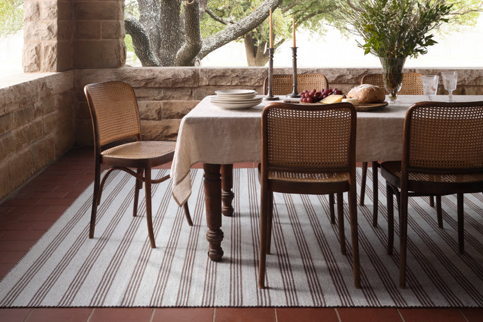 The Rug Corner Magnolia Home by Joanna Gaines x Loloi Charlie Silver / Bark