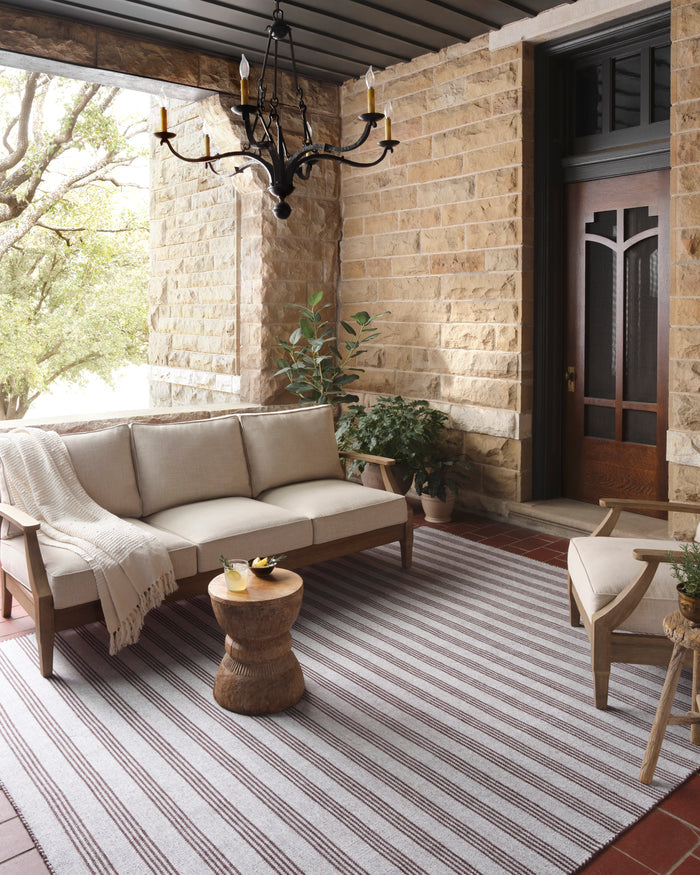 The Rug Corner Magnolia Home by Joanna Gaines x Loloi Charlie Silver / Bark