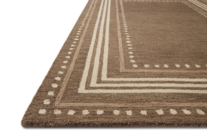 The Rug Corner Chris Loves Julia x Loloi Alfie Bark / Natural