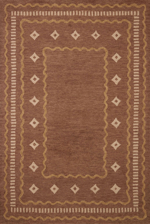 The Rug Corner Chris Loves Julia x Loloi Chris Loves Julia - Alfie Clay / Spice Area Rug