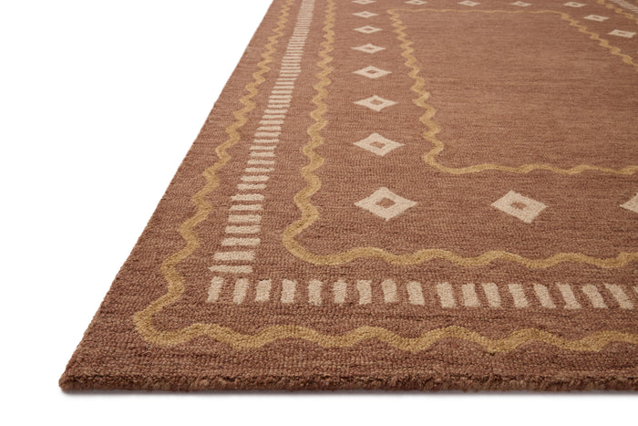 The Rug Corner Chris Loves Julia x Loloi Chris Loves Julia - Alfie Clay / Spice Area Rug