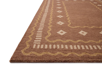 The Rug Corner Chris Loves Julia x Loloi Chris Loves Julia - Alfie Clay / Spice Area Rug