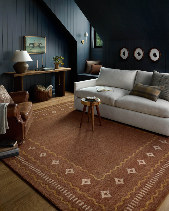 The Rug Corner Chris Loves Julia x Loloi Chris Loves Julia - Alfie Clay / Spice Area Rug