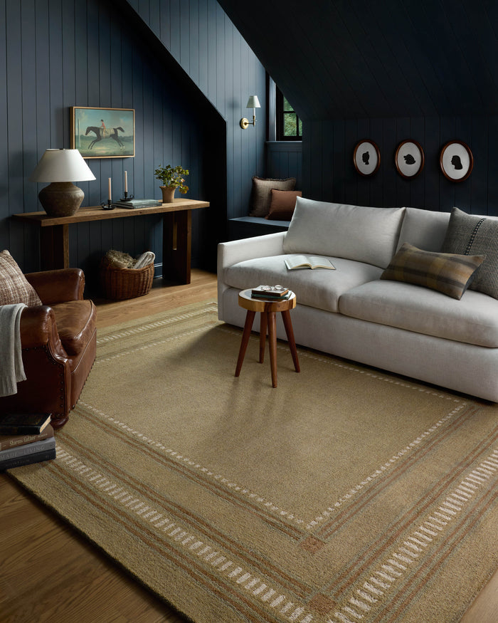 The Rug Corner Chris Loves Julia x Loloi Chris Loves Julia - Alfie Green / Natural Area Rug