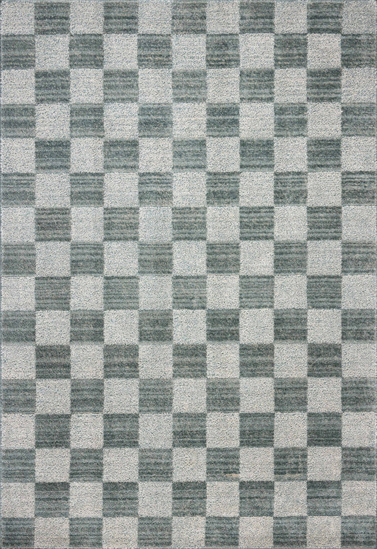 The Rug Corner Chris Loves Julia x Loloi Chris Loves Julia - Calvin Blue / Ivory Area Rug